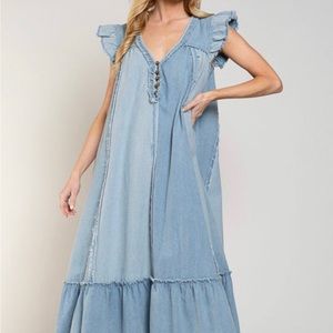 Pol denim dress